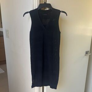 All saints Sleeveless Navy Blue Knit Tunic Size 00